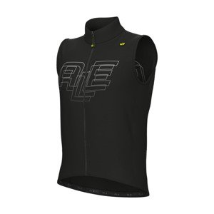 ALÉ Cyklistická vesta - SAUVAGE PR-E - čierna 4XL