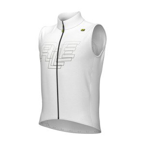 ALÉ Cyklistická vesta - SAUVAGE PR-E - biela 4XL