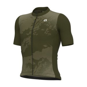 ALÉ Cyklistický dres s krátkym rukávom - KRAKATOA OFF ROAD-GRAVEL - zelená 4XL