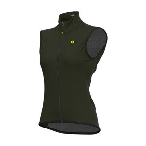 ALÉ Cyklistická vesta - GUSCIO VENTO 2.0 - zelená L