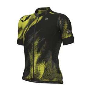 ALÉ Cyklistický dres s krátkym rukávom - TRACE PRAGMA - zelená/čierna XL