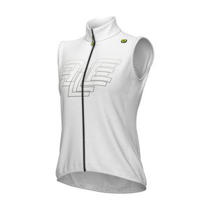 ALÉ Cyklistická vesta - SAUVAGE PR-E - biela 4XL