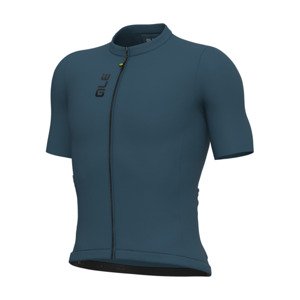 ALÉ Cyklistický dres s krátkym rukávom - COLOR BLOCK OFF ROAD PRAGMA - modrá 4XL