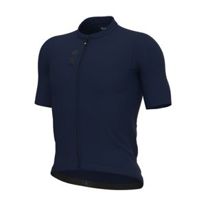 ALÉ Cyklistický dres s krátkym rukávom - COLOR BLOCK PRAGMA - modrá 2XL