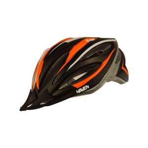 HAVEN Cyklistická prilba - ENDURANCE LITE - čierna/oranžová