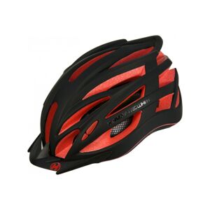 HAVEN Cyklistická prilba - TOLTEC LUMIERE - čierna/červená (53–57 cm)
