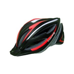 HAVEN Cyklistická prilba - ENDURANCE LITE - čierna/červená (55–59 cm)