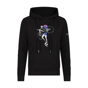 SHIMANO mikina - SENTIERO - čierna