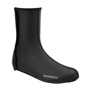 SHIMANO Cyklistické návleky na tretry - WATERPROOF - čierna