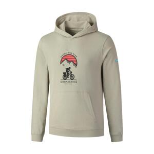 SHIMANO mikina - HOODIE - béžová