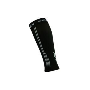 HAVEN Cyklistické návleky na nohy - COMPRESSIVE CALF GUARD EVOTEC - HIGH COMPRESSION - biela/čierna M