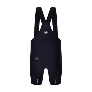 SANTINI Cyklistické nohavice krátke s trakmi - TOUR DE FRANCE - BIB SHORTS - čierna 2XL