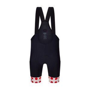SANTINI Cyklistické nohavice krátke s trakmi - TOUR DE FRANCE - BIB SHORTS - čierna 2XL
