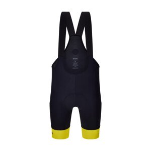 SANTINI Cyklistické nohavice krátke s trakmi - TOUR DE FRANCE - BIB SHORTS - čierna XL