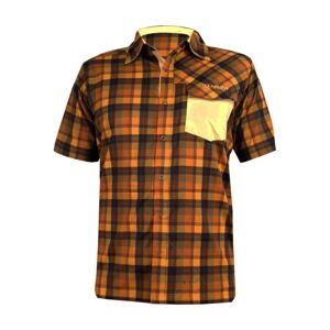 HAVEN košeľa - AGNESS SLIMFIT - hnedá
