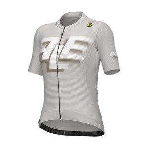 ALÉ Cyklistický dres s krátkym rukávom - SAUVAGE PR-E - ivory 4XL