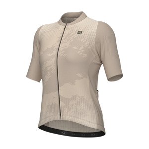 ALÉ Cyklistický dres s krátkym rukávom - KRAKATOA OFF ROAD - GRAVEL - ivory 2XL