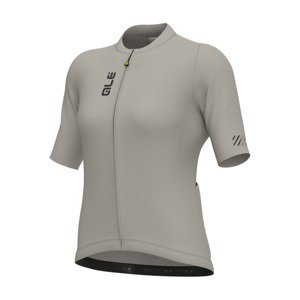 ALÉ Cyklistický dres s krátkym rukávom - COLOR BLOCK OFF ROAD PRAGMA - ivory 4XL