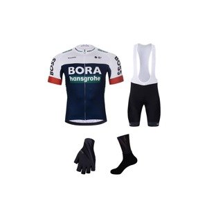 BONAVELO Cyklistický mega set - BORA 2025 - modrá/biela/čierna