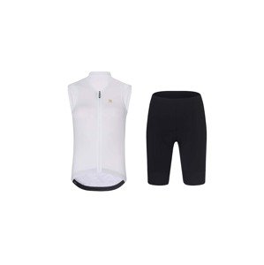RIVANELLE BY HOLOKOLO Cyklistický krátky dres a krátke nohavice - PURE - čierna/biela