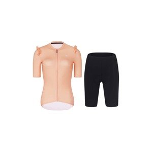 RIVANELLE BY HOLOKOLO Cyklistický krátky dres a krátke nohavice - ROMANCE - ružová