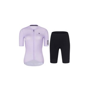 RIVANELLE BY HOLOKOLO Cyklistický krátky dres a krátke nohavice - VICTORIOUS ELITE - čierna/fialová