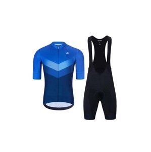 HOLOKOLO Cyklistický krátky dres a krátke nohavice - ARROW II - modrá/čierna