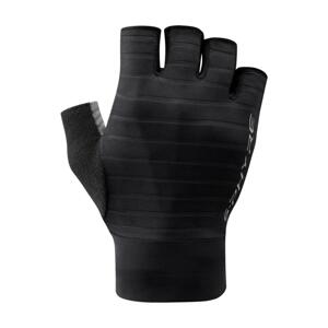 SHIMANO Cyklistické rukavice krátkoprsté - S-PHYRE FLASH - čierna