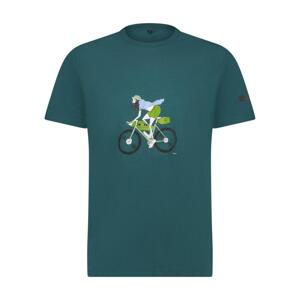 SHIMANO Cyklistické tričko s krátkym rukávom - SENTIERO LTD - zelená XL
