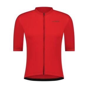 SHIMANO Cyklistický dres s krátkym rukávom - FUTURO - červená XL