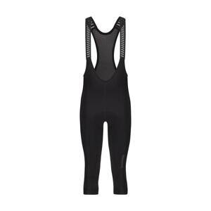 SHIMANO Cyklistické nohavice 3/4 s trakmi - VERTEX KNICKERS 3/4 - čierna M