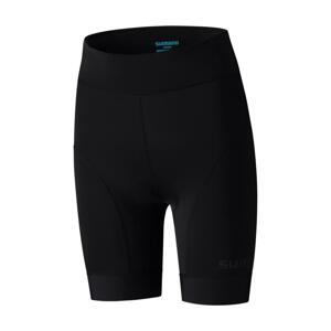 SHIMANO Cyklistické nohavice krátke bez trakov - SUMIRE - čierna