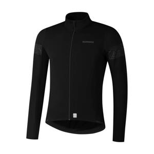 SHIMANO Cyklistická zateplená bunda - BEAUFORT LIGHT - čierna L
