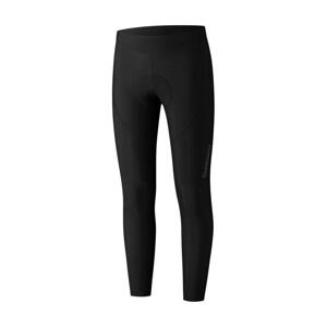 SHIMANO Cyklistické nohavice dlhé bez trakov - VERTEX - čierna 2XL