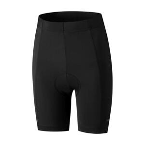 SHIMANO Cyklistické nohavice krátke bez trakov - INIZIO - čierna XL