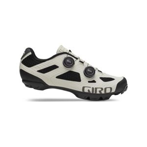 GIRO Cyklistické tretry - SECTOR - biela/čierna 45
