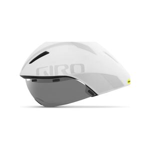 GIRO Cyklistická prilba - AEROHEAD MIPS - biela (55–59 cm)