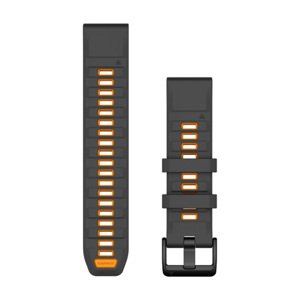 GARMIN remienok - QUICKFIT 22 - čierna/oranžová