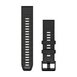 GARMIN remienok - QUICKFIT 22 - čierna/šedá