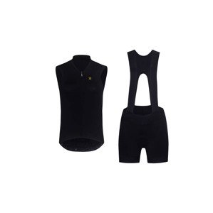 RIVANELLE BY HOLOKOLO Cyklistický krátky dres a krátke nohavice - PURE - čierna