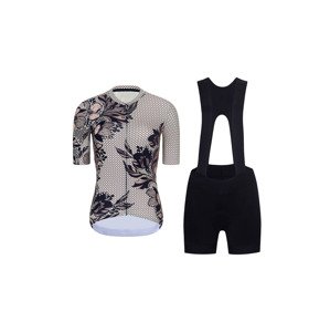 RIVANELLE BY HOLOKOLO Cyklistický krátky dres a krátke nohavice - BAROC - čierna/šedá