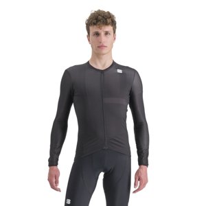 SPORTFUL-Matchy long sleeve jersey, black Čierna L